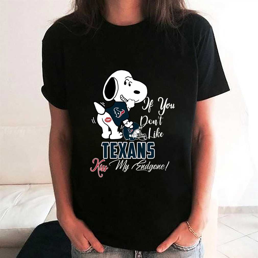 Nfl Houston Texans Snoopy Dog Kiss My Endgone Shirt Nfl Houston Texans Snoopy Dog Kiss My Endgone Shirt