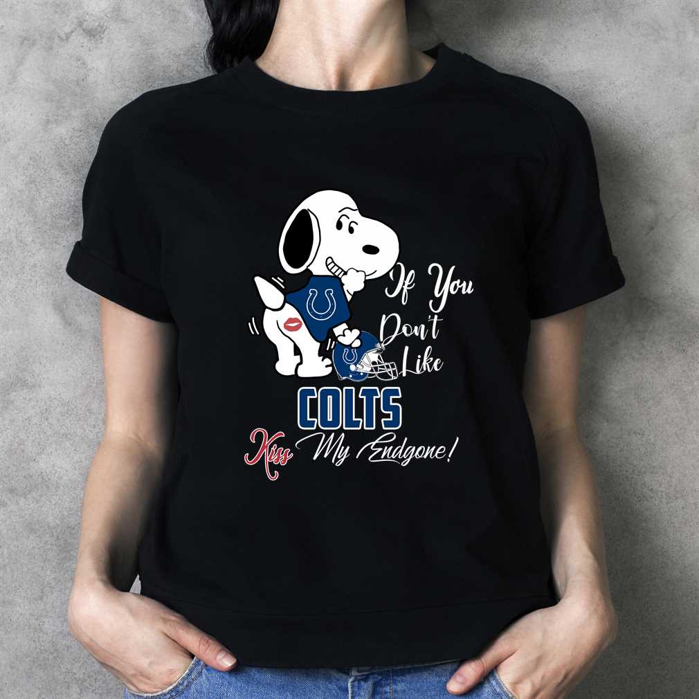 Nfl Indianapolis Colts Snoopy Dog Kiss My Endgone Shirt Nfl Indianapolis Colts Snoopy Dog Kiss My Endgone Shirt