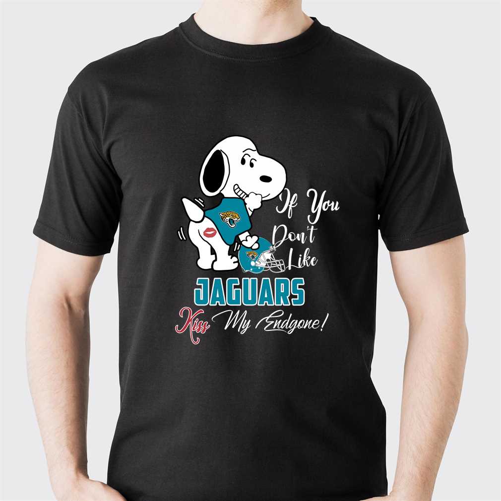 Nfl Jacksonville Jaguars Snoopy Dog Kiss My Endgone Shirt Nfl Jacksonville Jaguars Snoopy Dog Kiss My Endgone Shirt