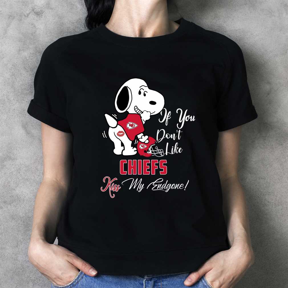 Nfl Kansas City Chiefs Snoopy Dog Kiss My Endgone Shirt Nfl Kansas City Chiefs Snoopy Dog Kiss My Endgone Shirt