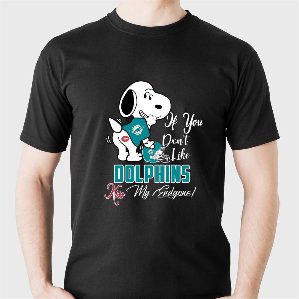Nfl Miami Dolphins Snoopy Dog Kiss My Endgone Shirt Nfl Miami Dolphins Snoopy Dog Kiss My Endgone Shirt