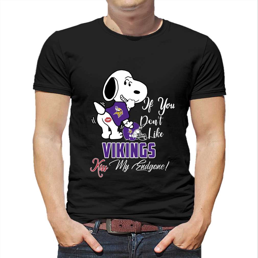 Nfl Minnesota Vikings Snoopy Dog Kiss My Endgone Shirt Nfl Minnesota Vikings Snoopy Dog Kiss My Endgone Shirt