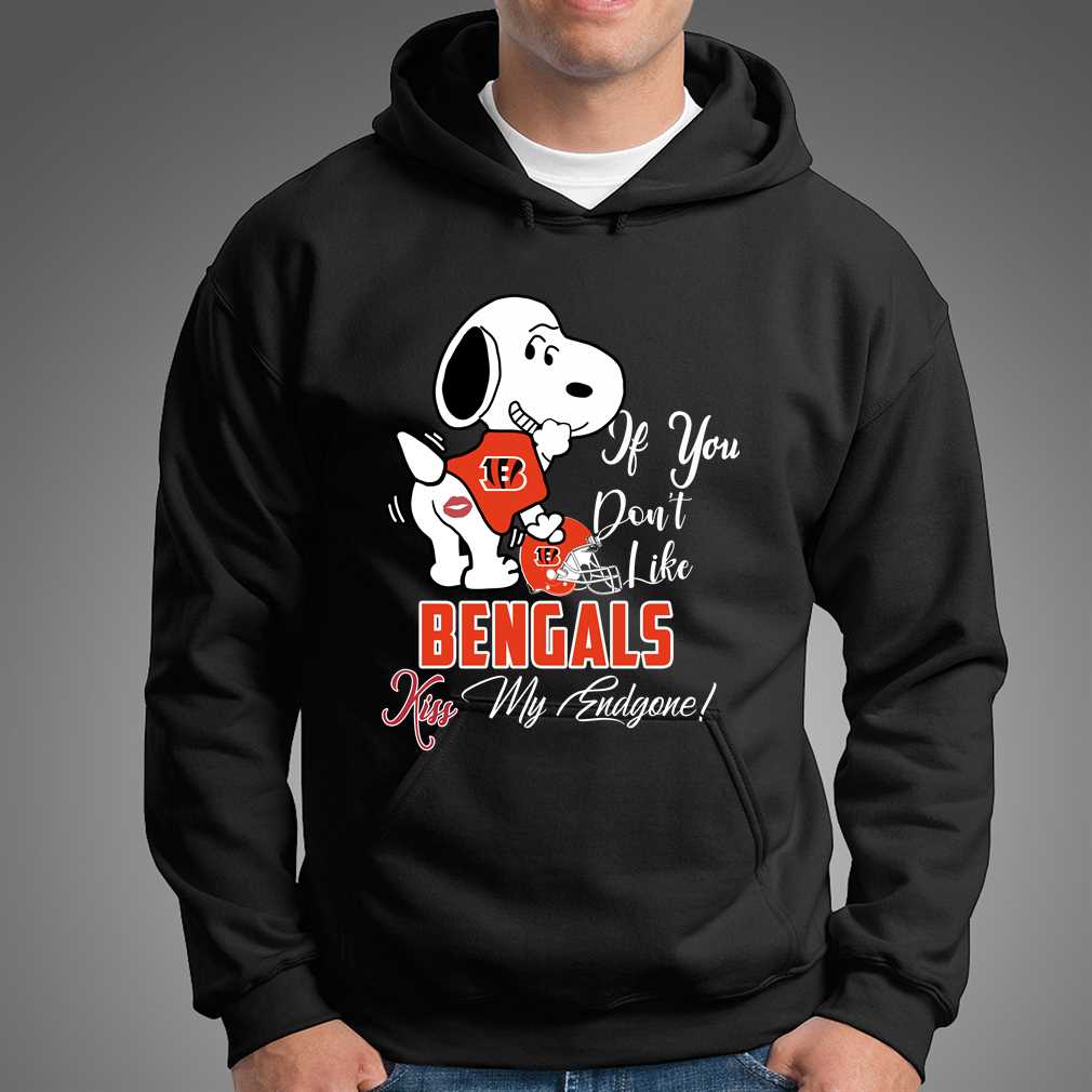 Nfl Cincinnati Bengals Snoopy Dog Kiss My Endgone Shirt Nfl Cincinnati Bengals Snoopy Dog Kiss My Endgone Shirt