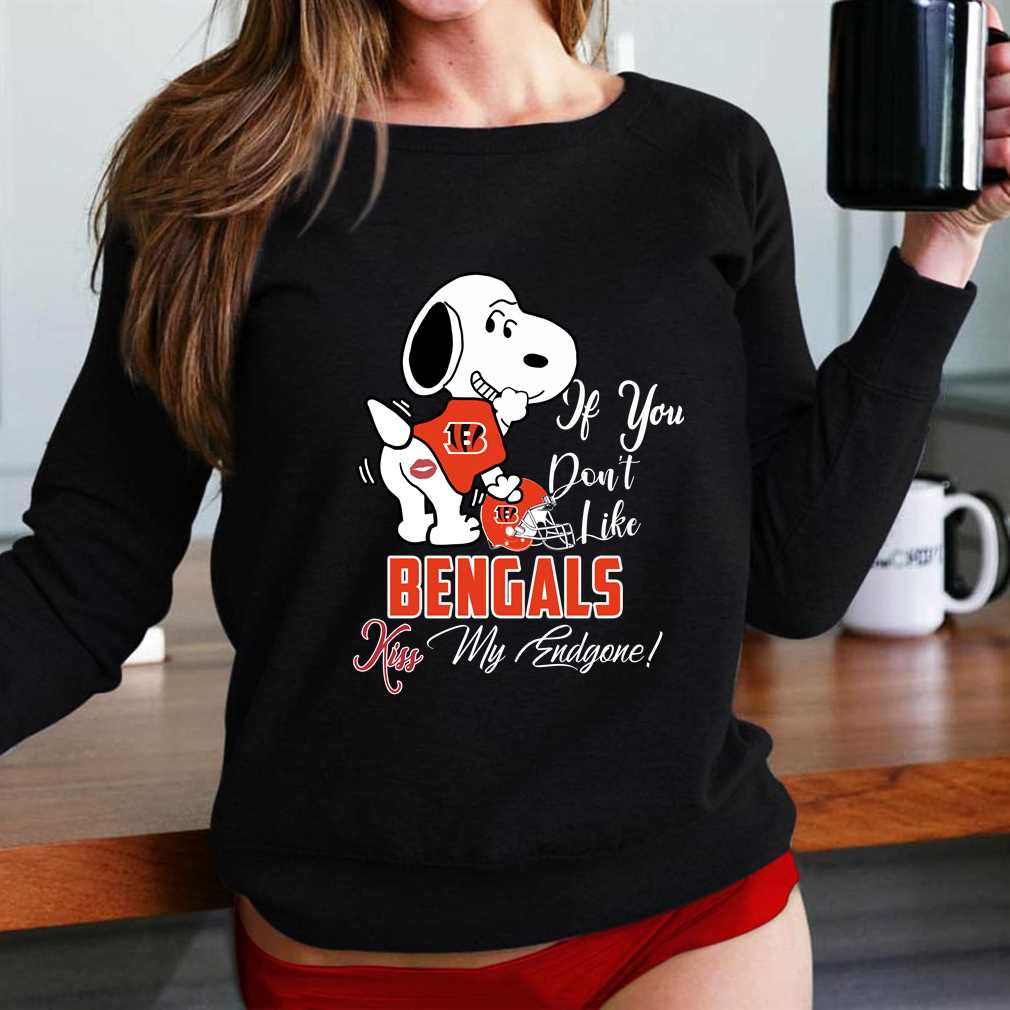 Nfl Cincinnati Bengals Snoopy Dog Kiss My Endgone Shirt Nfl Cincinnati Bengals Snoopy Dog Kiss My Endgone Shirt