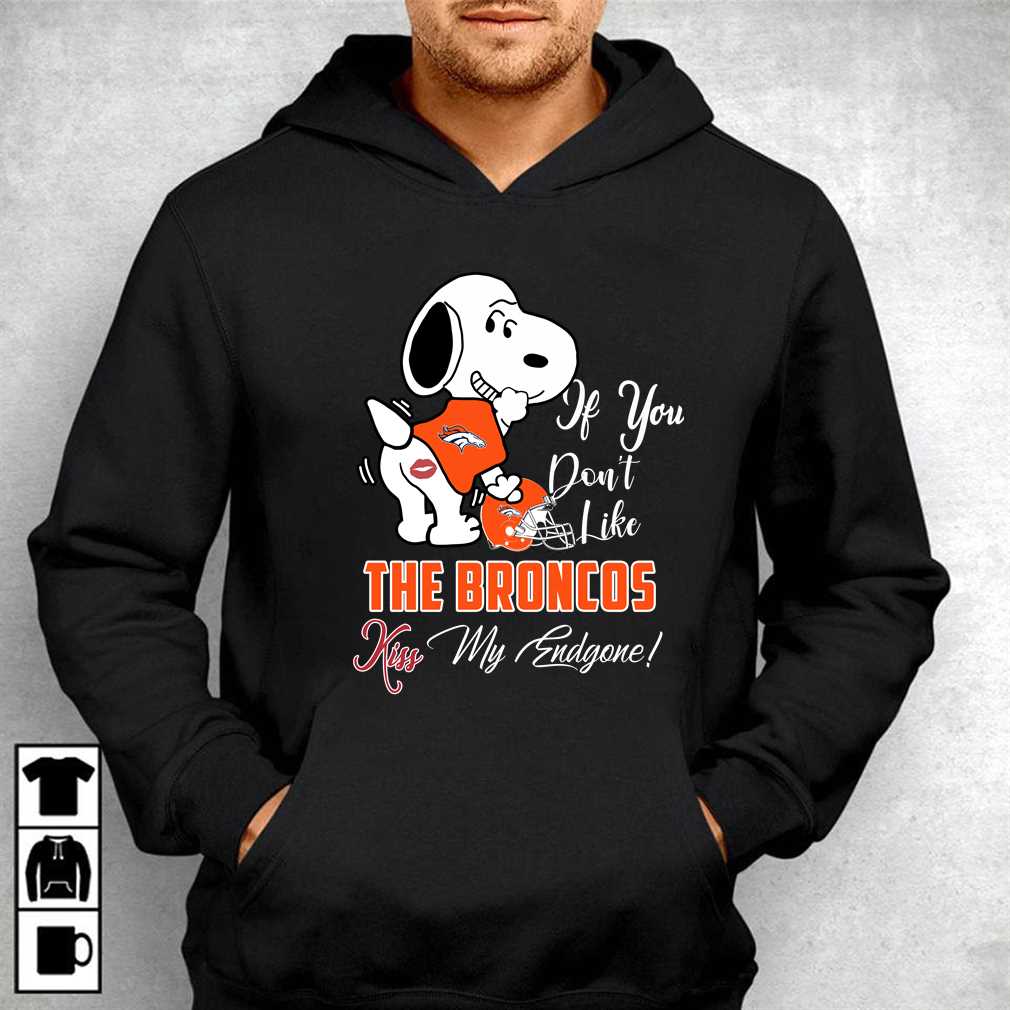 Nfl Denver Broncos Snoopy Dog Kiss My Endgone Shirt Nfl Denver Broncos Snoopy Dog Kiss My Endgone Shirt