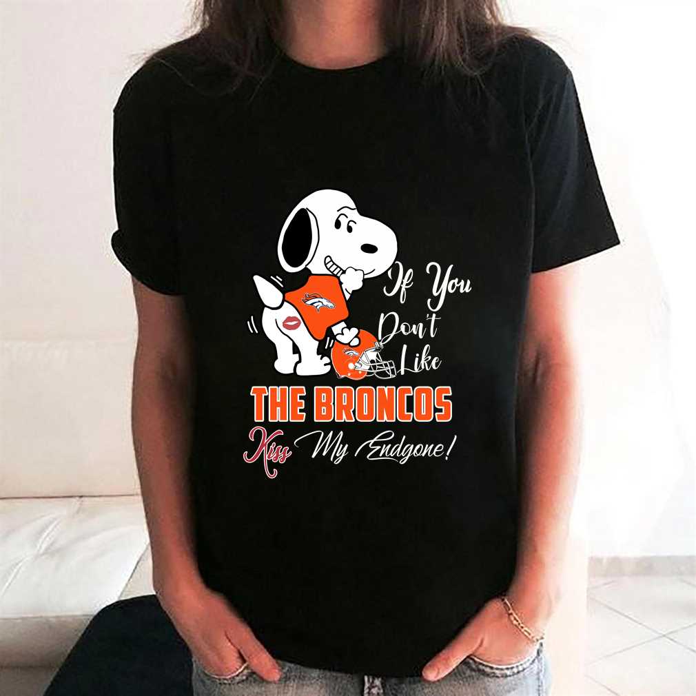 Nfl Denver Broncos Snoopy Dog Kiss My Endgone Shirt Nfl Denver Broncos Snoopy Dog Kiss My Endgone Shirt